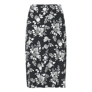 LuLaRoe Black and White Pencil Midi Skirt for Work